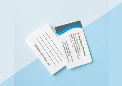 DOCTOR BLAS RAMÓN – Branding y señalética centro de salud